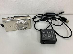 【E438-j】 Nikon ニコン COOLPIX S6100 稼働品 付属品あり コンパクトデジタルカメラ