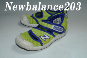 ◆DSC6411◆驚愕の888円～完全売り切り！ニューバランス/New Balance/NB203/16㎝/ロー/イエロー/圧巻の存在感！ストリートで注目の１足！