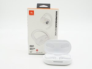 ◇美品【JBL】SOUNDGEAR SENSE イヤホン ホワイト