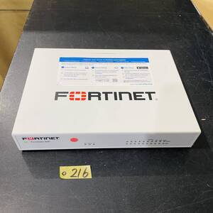 (ヤ)〇216【通電OK】Fortinet FortiGate 60F FG-60F 次世代ファイアウォール FW SD-WAN セキュリティ ドリブンネットワーキング FortiOS