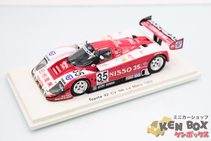 USED S=1/43 Spark スパーク S2368 Toyota トヨタ 92 CV 5th LM1992 NISSO #35 中国製 現状渡し