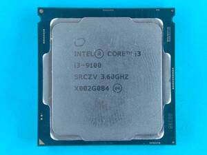 Intel Core i3-9100 動作未確認 ※動作品から抜き取り 03980030128