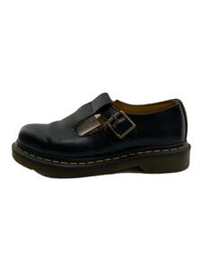 Dr.Martens◆POLLEY Tバーシューズ/UK4/BLK