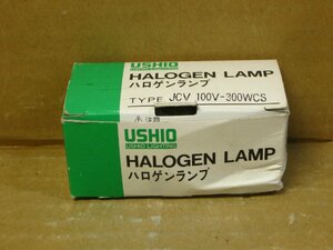 ▽USHIO ハロゲンランプ JCV 100V-300WCS 新品 ウシオ ハロゲン電球 E11 3200K RIFA リファー