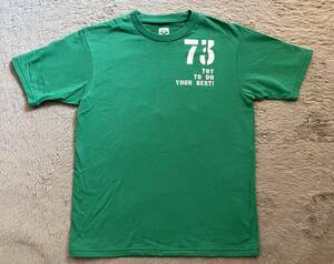 ★中古★arena アリーナ 半袖 Tシャツ ARS-K9604 XSサイズ 緑 グリーン デサント製 descente