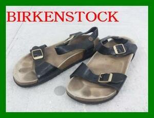 BIRKENSTOCKRio ストラップ サンダル 36 ブラック