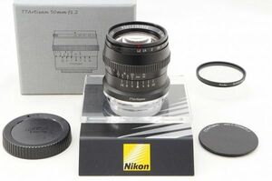 ☆極上美品☆ TTArtisan 50ｍｍ F1.2 元箱 付属品 Nikon Ｚマウント用 ♯24070103A