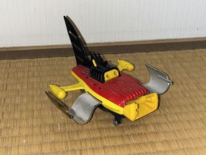 当時物　タカトク製　超神ビビューン ベニシャーク Zキャラクター 超合金 中古品