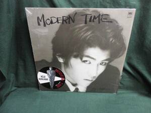 吉川晃司/MODERN TIME●シール帯付きLP