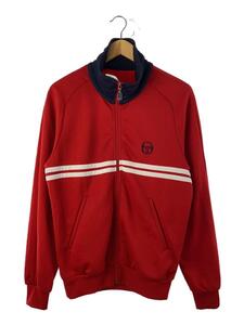 Sergio Tacchini◆ジャージ/M/コットン/RED/無地