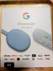 Chromecast with Google TV 4K sky GA01923-JP　