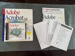 s1160)中古 Adobe Acrobat 4.0 Mac対応 通常版　シリアルナンバー付き