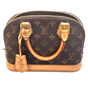 ルイ・ヴィトン LOUIS VUITTON アルマBB M53152 ブラウン モノグラム ショルダーバッグ レディース 中古