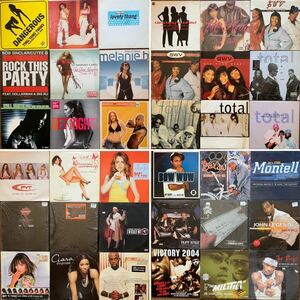 【送料無料 お得セット】HIP HOP、R&B レコード 70枚セット (3LW、Mariah Carey、SWV、John Legend、JOE、CIARA、Bob Sinclar、Will Smith)