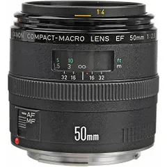 【中古】キヤノン EF 50 mm f / 2.5コンパクトマクロレンズ