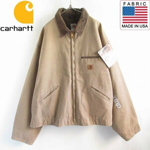 新品 00s carhartt デトロイト ジャケット SDL 4XL サンドストーン カーハート デッドストック ビンテージ D150-18-0003ZVW