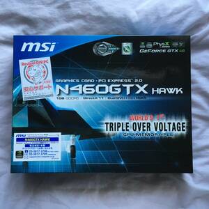 MSI N460GTX Hawk グラフィックボード ビデオカード