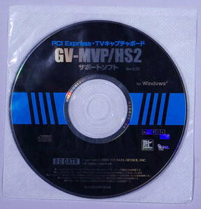 I-O DATA TVキャプチャボード GV-MVP/HS2 サポートソフトCD-ROM