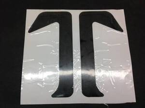 TECHNINE テックナイン 【DIECUT T LOGO STICKER】 黒 正規 ステッカー （郵便送料込み）