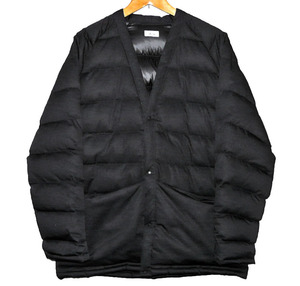 NANGA（ナンガ）DOWN HANTEN JACKET ■ブラック F表記（フリーサイズ）■日本製 ダウンジャケット ハンテン COTTON PEACH