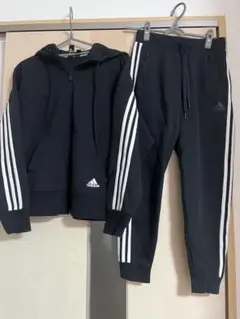 adidas　上下セット　セットアップ　3本線　美品