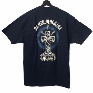 [Death Machine] デス マシーン Califas Short Sleeve Tee (カリファス 半袖 Tシャツ) [ネイビー] 在庫処分セール