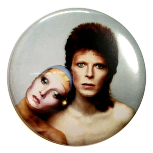 デカ缶バッジ 58mm David Bowie Pin Ups デヴィッドボウイ Twiggy Pretty Things Who Yardbirds Kinks Them Easy Beats Pink Floyd