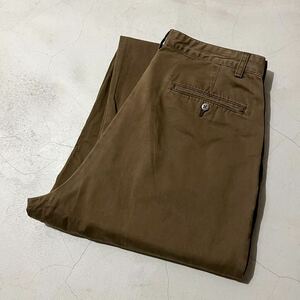 Polo Ralph Lauren チノパンツ HAMMOND PANT 33×30 チョコブラウン 茶色 2タック チノパン ポロチノ ラルフローレン 90s 00s ヴィンテージ