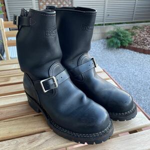 ウエスコ WESCO Wesco The Boss ENGINEER BOOTS エンジニア ブーツ Vibram ビブラム ロングブーツ 8 1/2 26.5cm 23/14 14年6月　ビンテージ