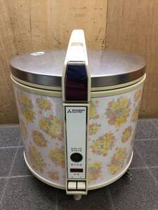 JJ152 三菱 電子ジャー炊飯器 1.9L (ふた役さん) NJ-1960形 昭和レトロ レア品 当時物（1972年頃）インテリア 趣味 動確OK/140