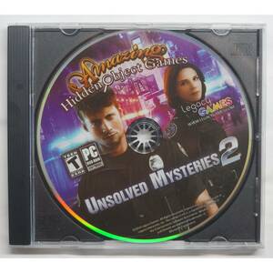 UNSOLVED MYSTERIES 2 HIDDEN OBJECT GAMES 4PACK 英語版 734113027097 PCゲーム CDのみ