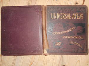 即決1888年『クラム世界地図帳』アンティーク天球図、地理、天文歴史、星図Astronomy星座早見盤、 Star map, Planisphere, Celestial atlas