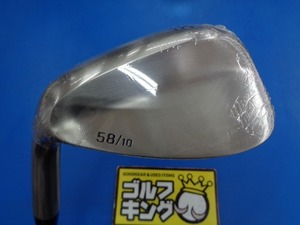 GK豊田▼ 484 【レフティー♪】【58-10】新品★無刻印ウェッジ★オリジナルスチール★WEDGE★58度★ウェッジ★