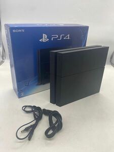 △ SONY ソニー PlayStation4 プレイステーション4 CUH-1200A BO1 ジェットブラック 初期化済み 箱付 ※コントローラー無し