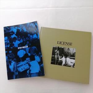 長渕剛 LIVE86 STAY DREAM パンフレット＆LICENSE 1987年 パンフ写真集 ２冊セット