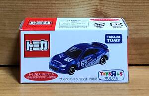 【新品未開封】　トミカ トイザらスオリジナル SUBARU BRZ（栃木スバルOTモチュールBRZ仕様）