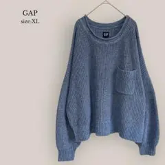 【ギャップ】GAP オーバーサイズニット　大きいサイズ　ゆったり　綿100%