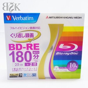 長期保管未使用品 バーベイタムジャパン くり返し録画用 ブルーレイディスク BD-RE 25GB 10枚 Verbatim Japan＋