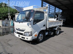 ダンプ車 日野 デュトロ TKG-XZU620T 2019年 76,688km ED-5376 H31 3t ローダーダンプ 3