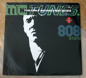 珍盤プレスミス / MC Tunes Versus 808 State - The Only Rhyme That Bites / 12"