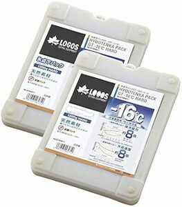 1200g 【Amazon.co.jp限定】2個セット ロゴス(LOGOS) 保冷剤 氷点下パック GTマイナス16度 ハー