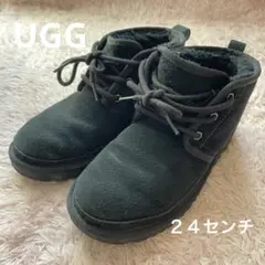 UGG ムートンブーツ 24センチ 黒