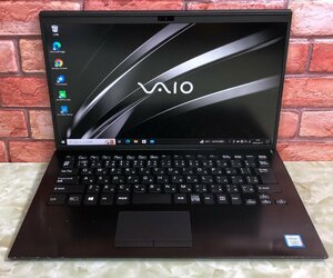 1円～ ●SONY VAIO Pro PK / Core i7 8565U (1.80GHz) / メモリ 16GB / SSD 128GB / 14型 4K (3840×2160) / Windows10 Pro 64bit