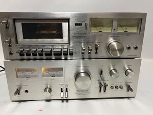 Technics RS-617U su-7300Ⅱ プリメインアンプ カセットデッキ 2台　セット