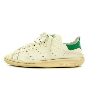 バレンシアガ BALENCIAGA ADIDAS ORIGINALS STAN SMITH スニーカー ローカット レザー 37 23cm 白 緑色 IG9944