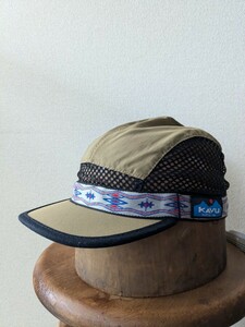 新品　KAVU USA製 vintage old Capキャップ　トレイルランナー　 アメリカ製 CAP 帽子 キャップ