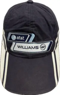 ⑤ Williams キャップ ネイビー　フリーサイズ