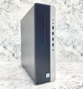 2708//HP EliteDesk 800 G4 SFF Core i5-8600 3.10GHz 第8世代 メモリ8GB Windows11Pro デスクトップPC