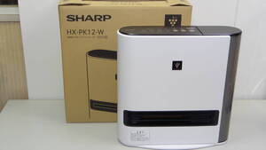 SHARP 加湿セラミックファンヒーター HX-PK12 シャープ 高濃度プラズマクラスター7000