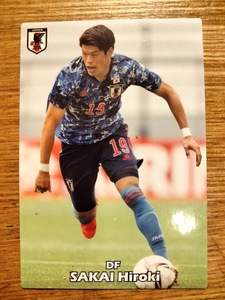 【送料無料・匿名発送】　カルビー　サッカー日本代表チームチップス　★　酒井宏樹　2022 JAPAN NATIONAL TEAM CARD 09